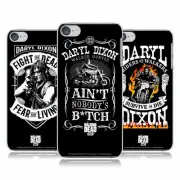 AMC THE WALKING DEAD DARYL DIXON BIKER ART BACK CASE FOR APPLE iPOD TOUCH MP3