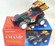 NIB Vtg. RC Radio Controlled CHAMP 2-Function Off-Road Racer Radio Shack 60-4089