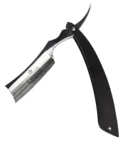 Straight Razor Shave Ready Hand Made Sharpened Vintage Wood Handle Steel Blad...