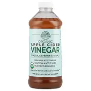Country Farms, Organic Apple Cider Vinegar with Ginger, Cayenne & Maple, 16 fl oz (473 ml)