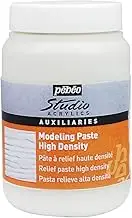 Pebeo Modelling Paste Studio Acrylics High Density - Modelling Paste Pébéo Acrylic - Paste for Texture and Thickness - White Acrylic Auxiliary 250 ml, White