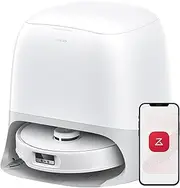 Roborock Qrevo Curv Robot Vacuum and Mop, 18,500Pa Suction, Zero-Tangling, DuoDivide Main Brush, FlexiArm Arc Side Brush, FlexiArm Mop, AdaptiLift Chassis, Auto Mop Washing & Drying, Self-Emptying