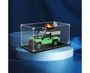 Display King - Acrylic display case with screw for LEGO(R) Land Rover Classic Defender 90 10317 - No background