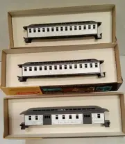 Roundhouse 50' Pullman Coach Chicago Burlington Quincy 3X Lot NEW