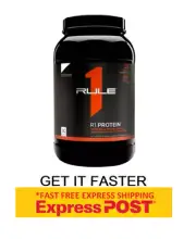 RULE 1 PROTEIN R1 PROTEIN 2LBS RULE 1 RULE ONE ISOLATE HYDROLYZED LEAN PROTEIN