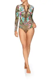 ZIP FRONT PADDLESUIT CHAMPAGNE COAST