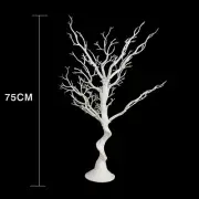 4 White Christmas Tree Branch Artificial Manzanita Wishing Tree Centrepiece 75cm