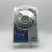 Rare New Sony CD Walkman Portable Personal CD/CD-RW Player - Silver (D-EJ120/SC)