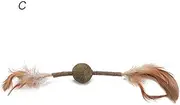 Cats Kitten Chew Toy Catnip Matatabi Molar Toy Cat Chew Sticks Dental Health Clean Cat Teeth And Remove Cat Tartar Pet Toys cleaning expends energy grinding teeth (Color : C)