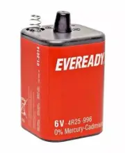 Eveready PJ996 4R25 6V Lantern Battery Long Lasting Power by Energizer