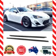 CS Style Side Skirt Chargespeed for Toyota 86 Subaru BRZ (12-20) Matte Black