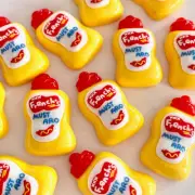 Mustard Bottle Condiment Flat Back DIY Resin Cabochon Decoden Hair Accessory