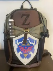 VERY RARE Nintendo The Legend of Zelda Hylian Shield Backpack Bioworld NWT New