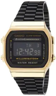 Casio Collection Unisex Adults Watch A168WEGB-1BEF