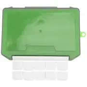 (Green)SingleLayer Insert Lure Box Fishing Tackle Box Fake Bait Storage CH