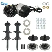 40'' Differential Rear Axle Kits 48V 1000W Electric Brushless Motor For Go Kart