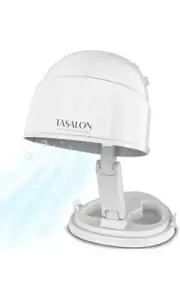 TASALON Ionic Hooded Dryer, 1875W Bonnet Hair Dryer, Professional Ionic Stand