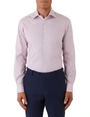 [Dom Bagnato] Marcell Tailored Fit Shirts in Purple