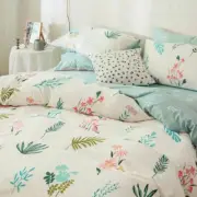 Bouquet Double/Queen/King Thermal Doona Quilt Duvet Cover Set Pillowcase Bed