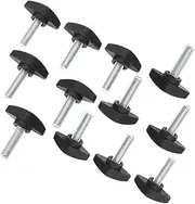 NULYLU 10Pcs Mic Clamp Screw Microphone Stand Screws for Secure Positioning Easy Installation Non Slip Grip for Recording and Home Setup