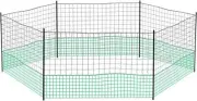 Pet Scene 12M Pourltry Chicken Fence Netting Chicken Run Coop Cage Hen House Cho