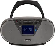 Aiwa BBTU-500DAB/BK – Portable CD Radio Dab+ with 2.4 Inch Color Screen, Bluetooth 5.0, USB, CD/CDR/RW/MP3, Dab+, Colour: Black