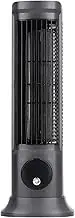 Desktop Tower Fan Efficient Quiet Adjustable Bladeless Desk Small Portable Desk Fan 3 Speeds for Bedroom Home Office Desktop
