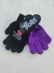 Trolls Gloves Kids Winter Gear Snow Hand Warmers Poppy 2 Pack (T46)(T50)