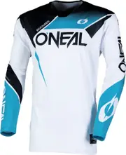 Oneal Hardwear Air Slam Motocross Jersey, black-white-blue, Size 2XL for Men Black White Blue