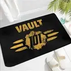 Fallout Vault 101 Welcome Door Mat Machine Washable Indoor Outdoor Entrance Rug