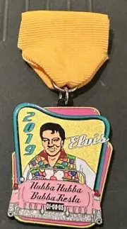 2019 ELVIS HUBBA HUBBA BUBBA FIESTA MEDAL. VERY COOL!