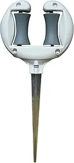 Garden Hose Guide Spike,Metal Stake - Multifunctional Spike Stakes Decorative Heavy Duty Design for Protecting Flower Beds, Plants, Landscaping