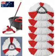 10x Replacement for Vileda Mop Heads Refill Turbo Microfiber Spin Mop Easy Wring