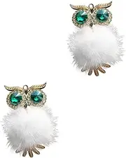 ABOOFAN Pcs Auto Vehicle Vent Clip Owl Design Car Aromatherapy Diffuser Essential Oil Charm for Car Decor
