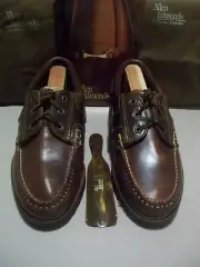 New 1st Quality Allen Edmonds Sherwood 7 D brown oil-tanned leather