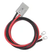 50A Anderson Plug to 10mm Lug Heavy Duty High Current Extension Lead Cable 8AWG