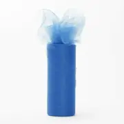 New! 22 Metres ROYAL BLUE Tulle Fabric DIY Spool Roll Wedding Party Events Decor