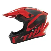 THH Helmets T710X Airtech Helmet (2XL, Red/Black)