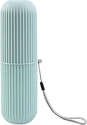 [Generic] Travel Toothbrush Holder, Dust-Proof Portable Toothbrush Cup Case, Travel Toothbrush Cup Holder for Traveling -Bathroom Business -Camping School