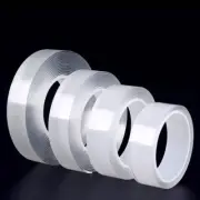3 5M Double Sided Tape Clear Reusable Wall Sticker Washable for Household