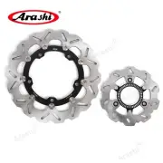 Arashi Front Rear Brake Rotor Disc For Kawasaki Ninja ZX-25R 2020-2024 ZX25R 250