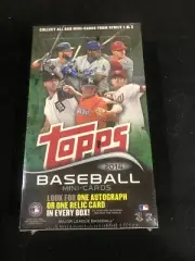 2014 Topps Baseball Mini Card Box Sealed 24 Packs Mike Trout Auto Abreu Rookie