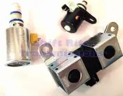 NEW 4R70W SOLENOID KIT SET 98-04 AODE FORD TRANSMISSION SHIFT TCC EPC LOCKUP (for: Ford)