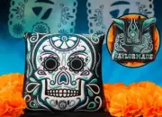 New TAYLORMADE Vault Golf Mallet Spider Putter Head Cover Día De Los Muertos