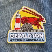 Geraldton We Australia Travel Iron On Embroidery Patch Destination Souvenir Gift