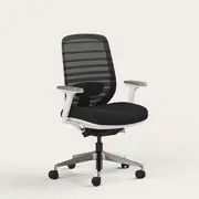 Recess Ergo Pro 2.0 | Ergonomic Chair | Mesh Office Chair | Sustainable Office Furniture, Full Moon / No Headrest