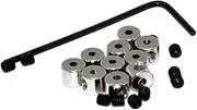 HAPINARY Special Screw Wrench Badge Accessories 6 Pack Pin Backs Set Metal Pin Locks for Collectibles Strong Name Tags (6 x 5mm)