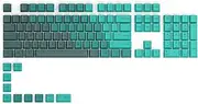Glorious GPBT Dye Sublimated Keycaps (Rain Forest) - Thick PBT Plastic 114 Keycap Set for 100% Full Size, 85% 80% TKL, 60% Compact, 75% Mechanical Keyboards