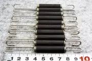 100mm Motorcycle Exhaust Pipe Springs Silencer Muffler Spring #MS100R 10pcs