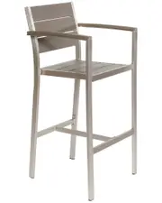 Pangea Home Indoor/Outdoor Betty Set of 4 Arm Bar Stools